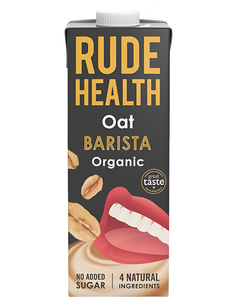 Rude Health Drinks - Organic Barista Oat X 6 X 1L