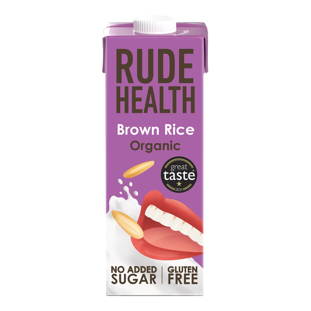 Rude Health Drinks - Organic Brown Rice X 6 X 1L