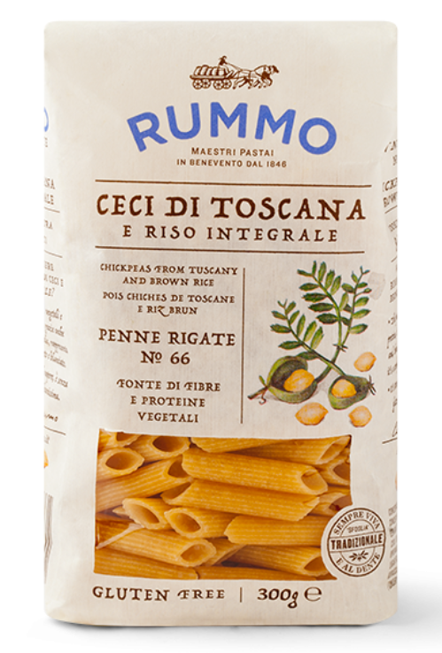 Rummo Gluten Free Pasta - Ceci Rice Penne Rigate N66 X 16 X 300g