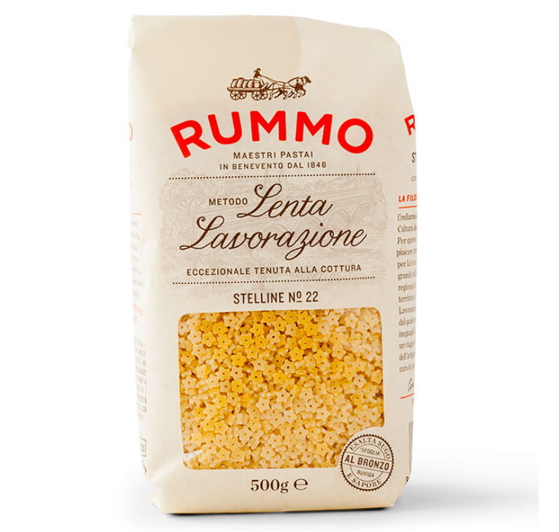 Rummo Pasta - Stelline N22X 16 X 500g