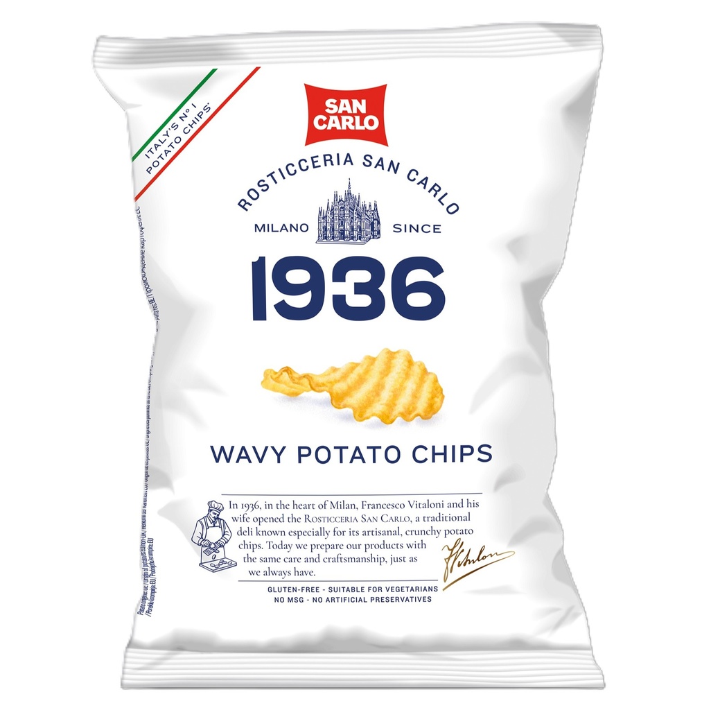 San Carlo Crisps - Rustic X 16 X 150g