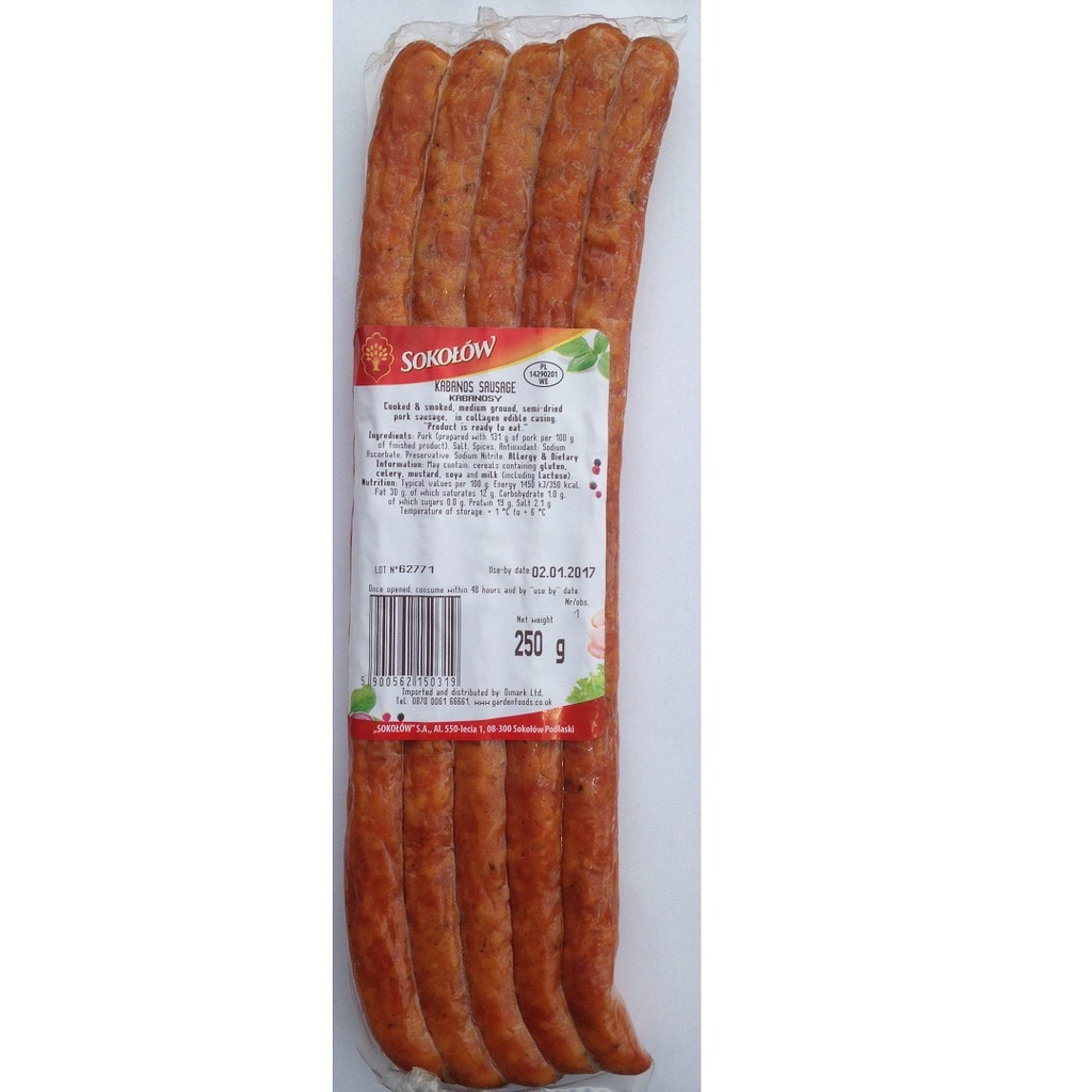 Sokolow Meats - Kabanos 250g