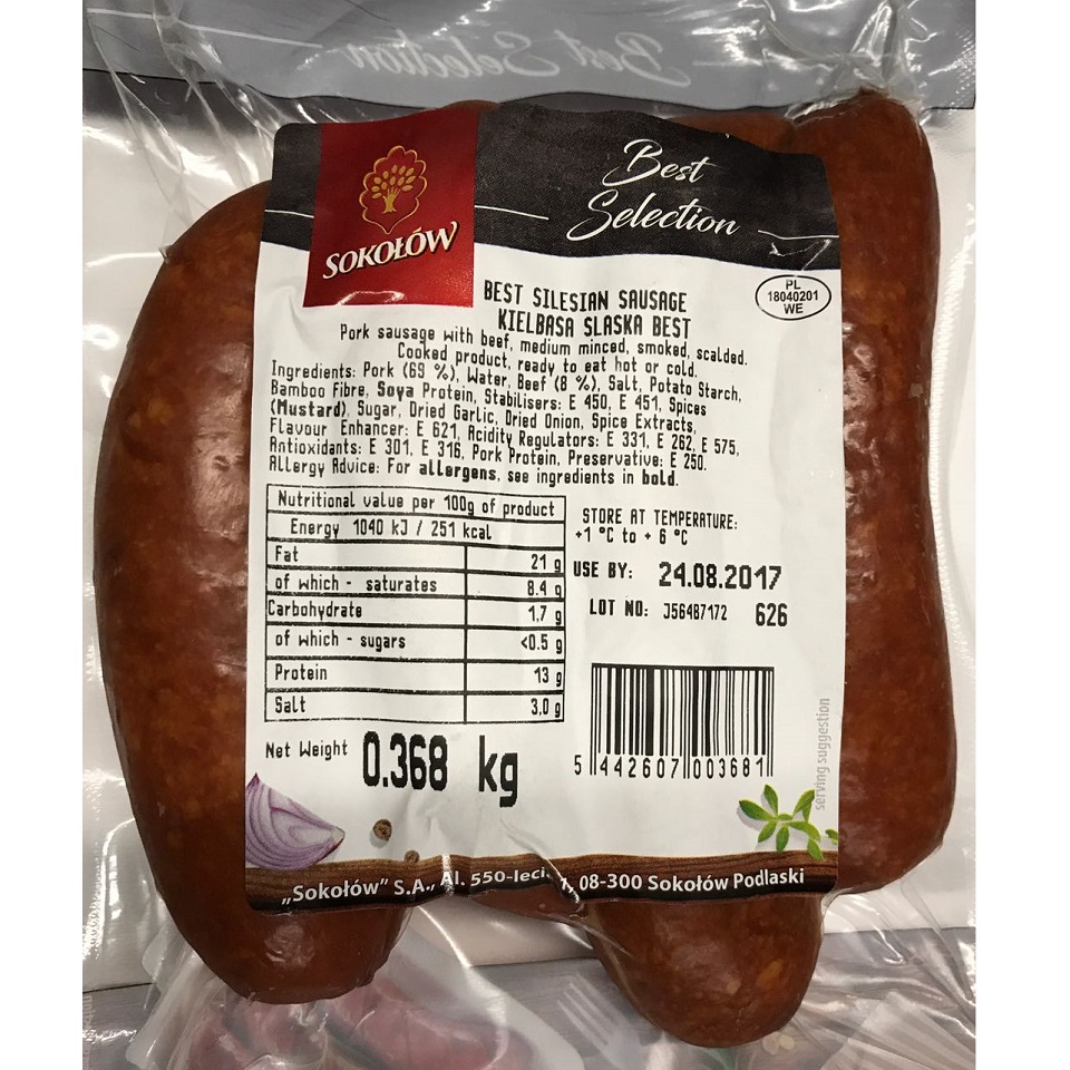 Sokolow Meats - Silesian 300g