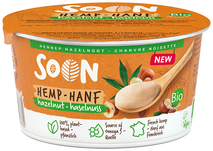[30% OFF] Soon Organic Hemp Dessert - Hazelnut 150g