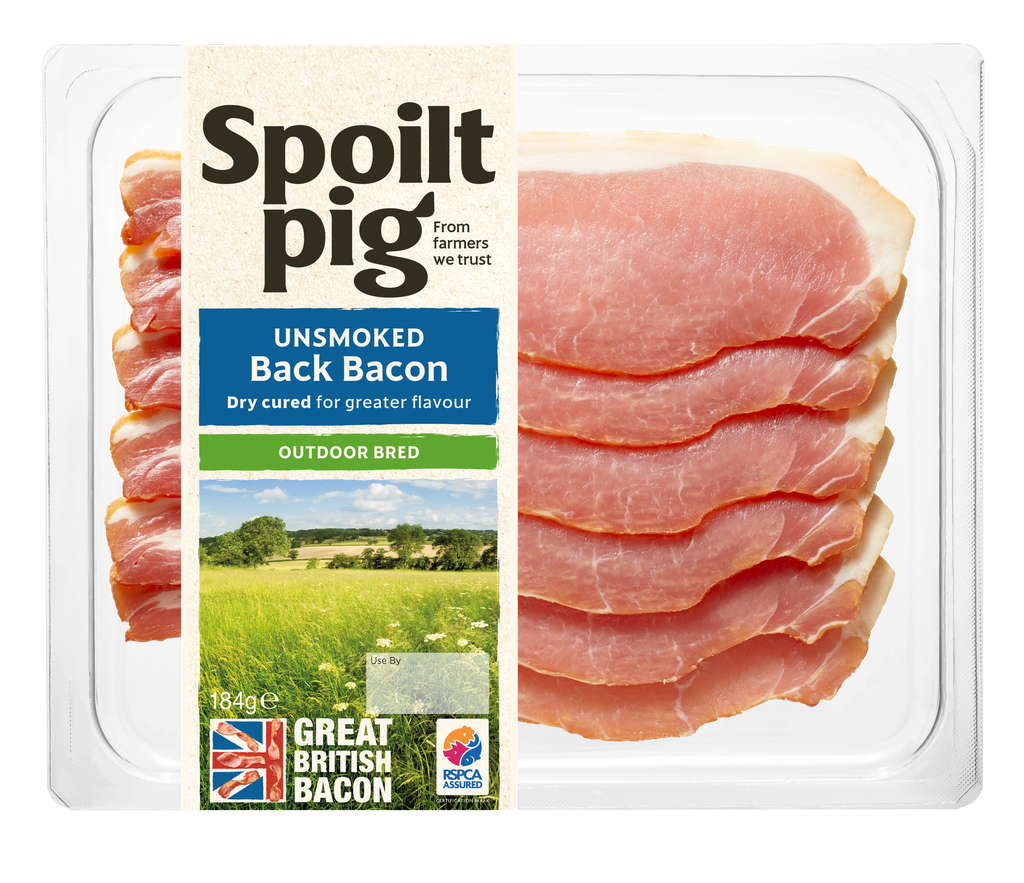 Spoilt Pig Bacon - Back Unsmoked 184g