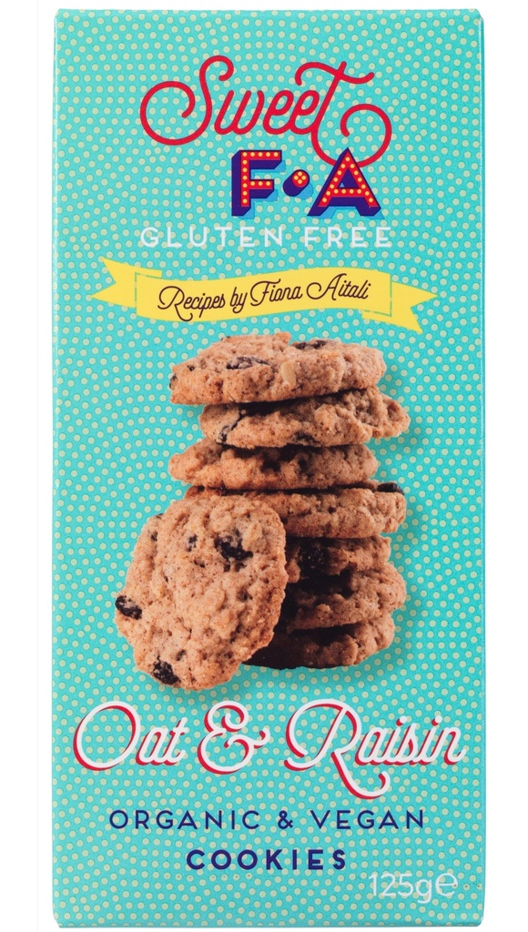 Sweet FA Gluten Free Cookies - Oat and Resin 125g