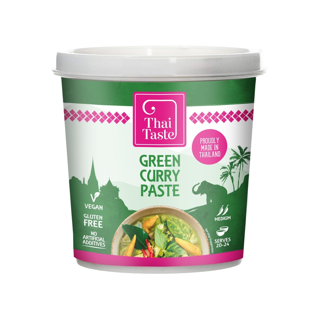 Thai Taste Curry Paste - Green X 6 X 400g