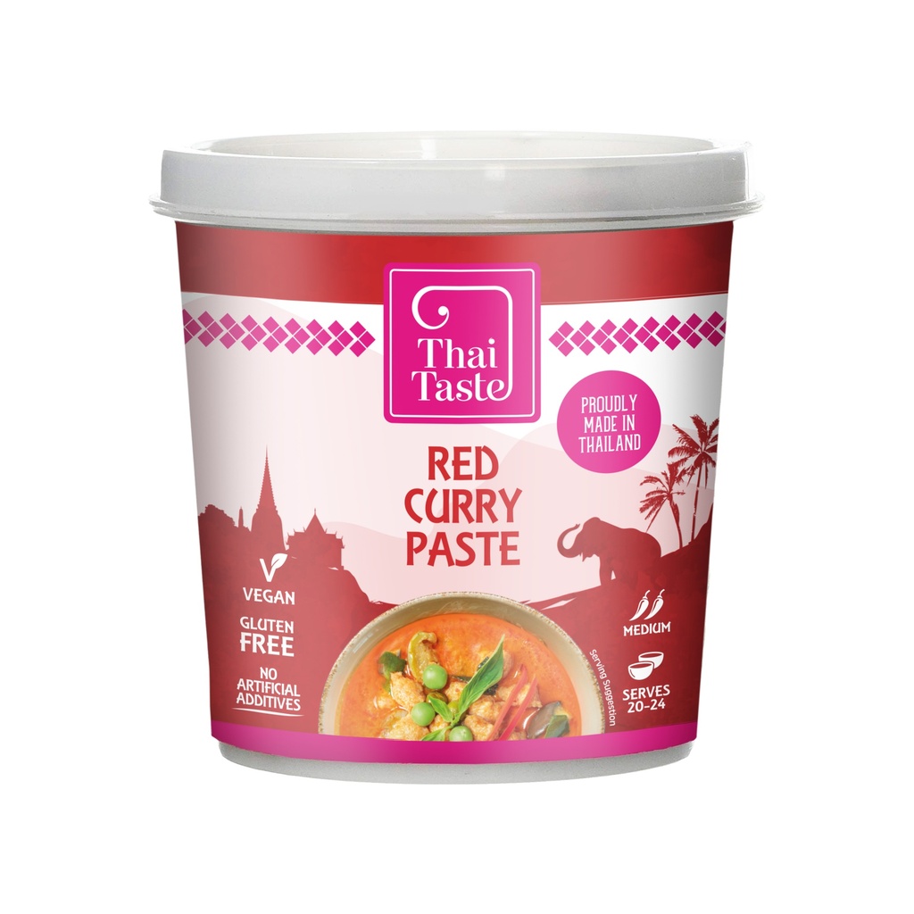 Thai Taste Curry Paste - Red X 6 X 400g