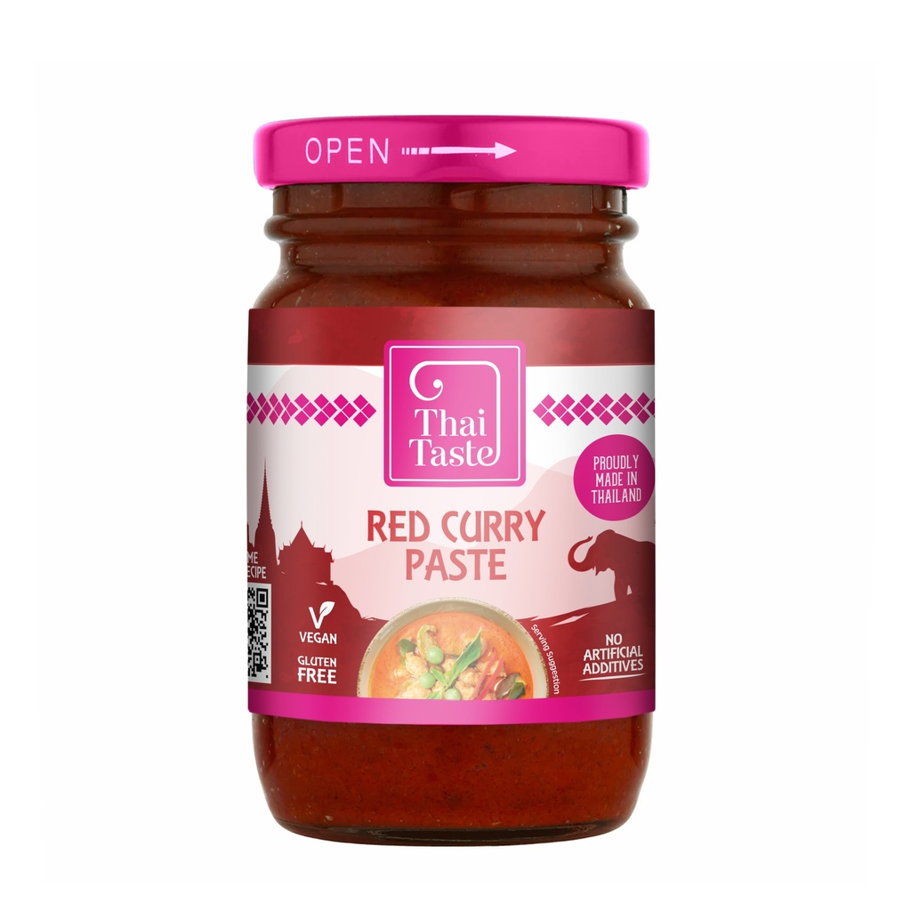 Thai Taste Curry Paste - Red X 6 X 114g