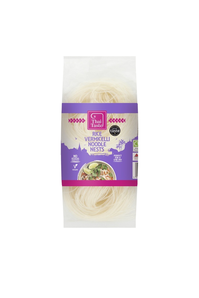 Thai Taste Noodles - Rice Vermicelli Nest X 8 X 200g