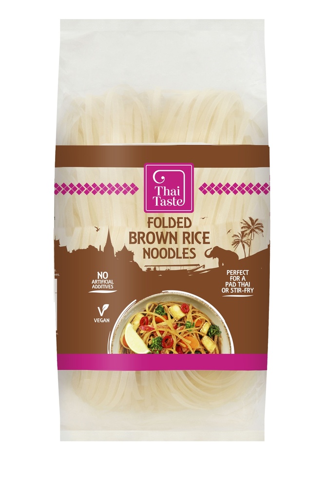 Thai Taste Noodles - Brown Rice Folded X 6 X 200g