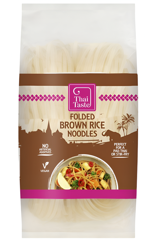 Thai Taste Noodles - Brown Rice Folded X 6 X 200g