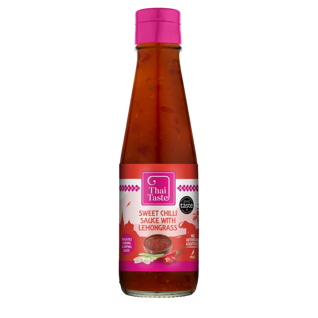 Thai Taste Sauce - Sweet Chilli With Lemongrass X 6 X 200ml
