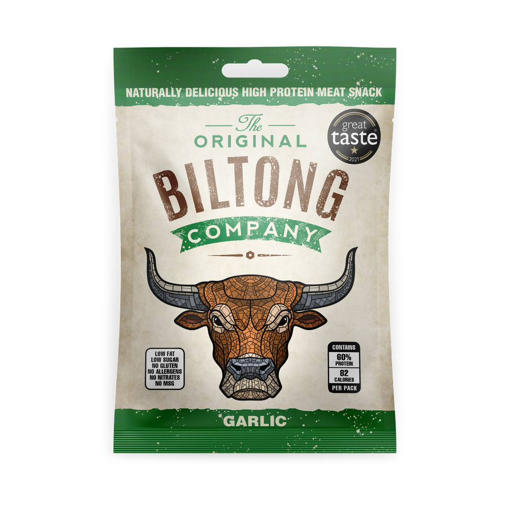 The Original Biltong Co - Garlic X 12 X 30g