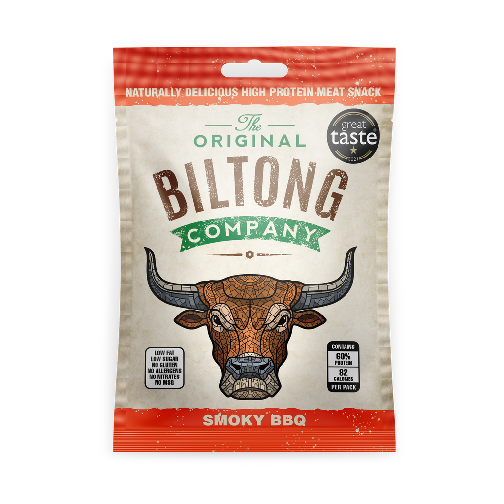 [PRODUCTION ISSUE] The Original Biltong Co - Smoky BBQ X 12 X 30g