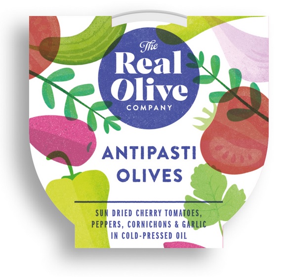 The Real Olive Company - Antipasti mix 160g