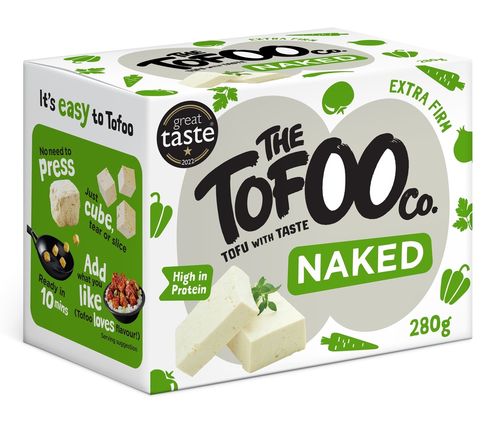 The Tofoo Co Tofu - Naked 280g