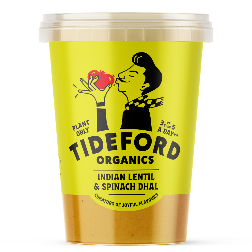 Tideford Organics Fresh Soup - Lentil & Spinach Dhal 560g