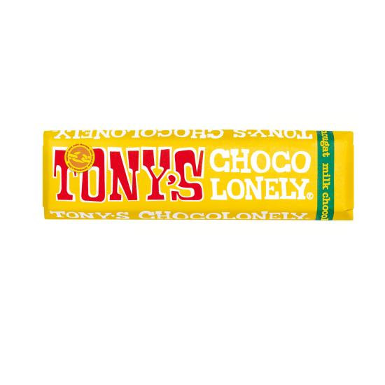 Tonys Chocolonely Chocolate - Milk Choc Almond Honey Nougat X 35 X 47g