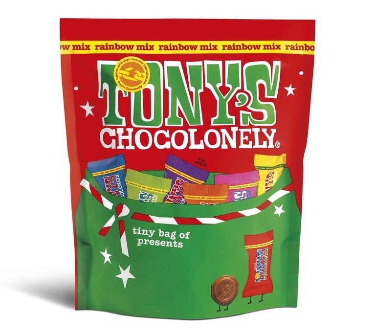 Tonys Chocolonely Chocolate XMAS - Pouch 135g