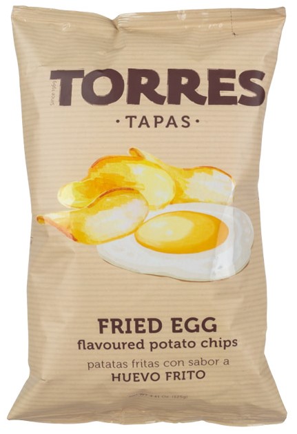 Torres Crisps - MEDIUM Fried egg X 15 X 125g