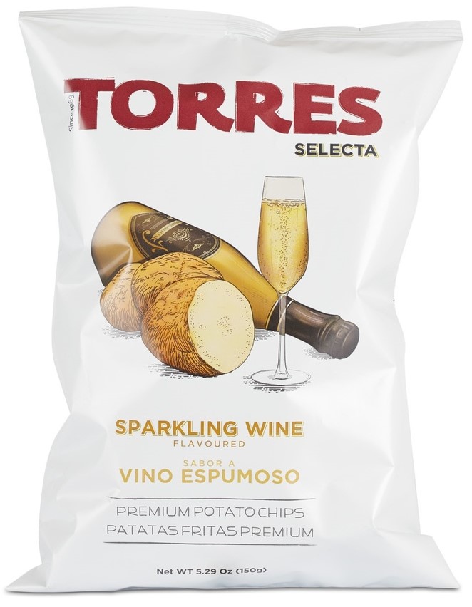 Torres Crisps - MEDIUM Sparkling Wine X 15 X 150g