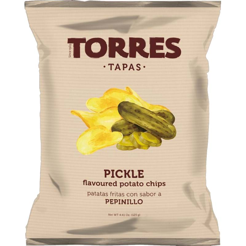 Torres Crisps - MEDIUM Pickle X 15 X 125g
