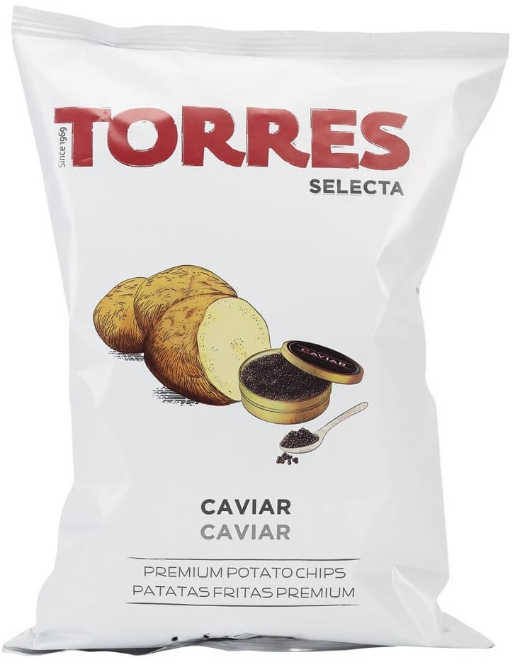 Torres Crisps - MEDIUM Caviar X 15 X 125g