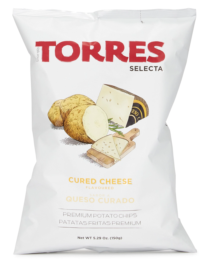 Torres Crisps - LARGE Cured Cheese X 15 X 150g