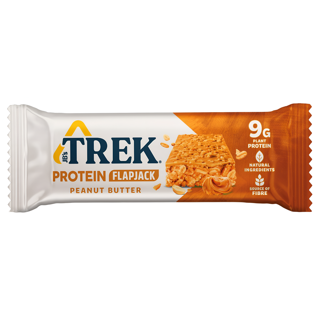 Trek Flapjack Bar - Peanut Butter X 16 X 50g