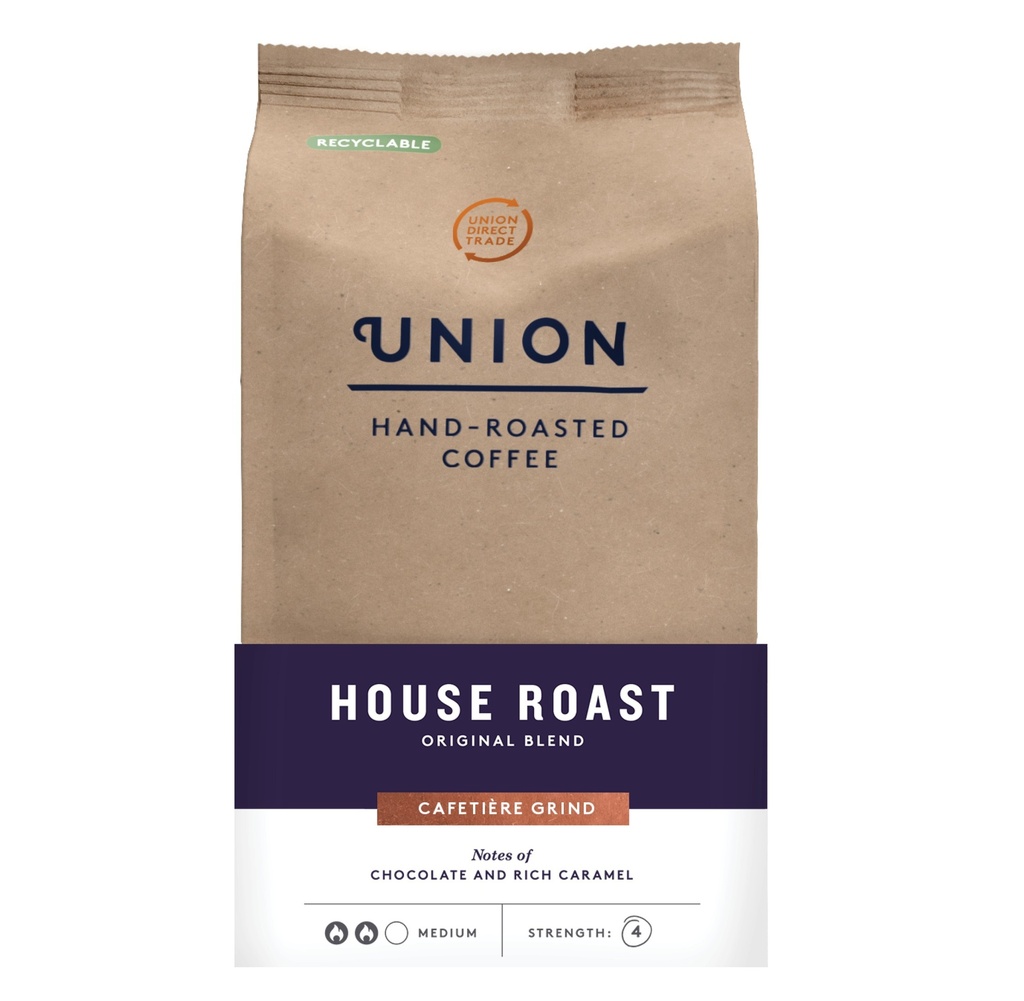 [20% OFF] Union Coffee - GROUND House Roast X 6 X 200g