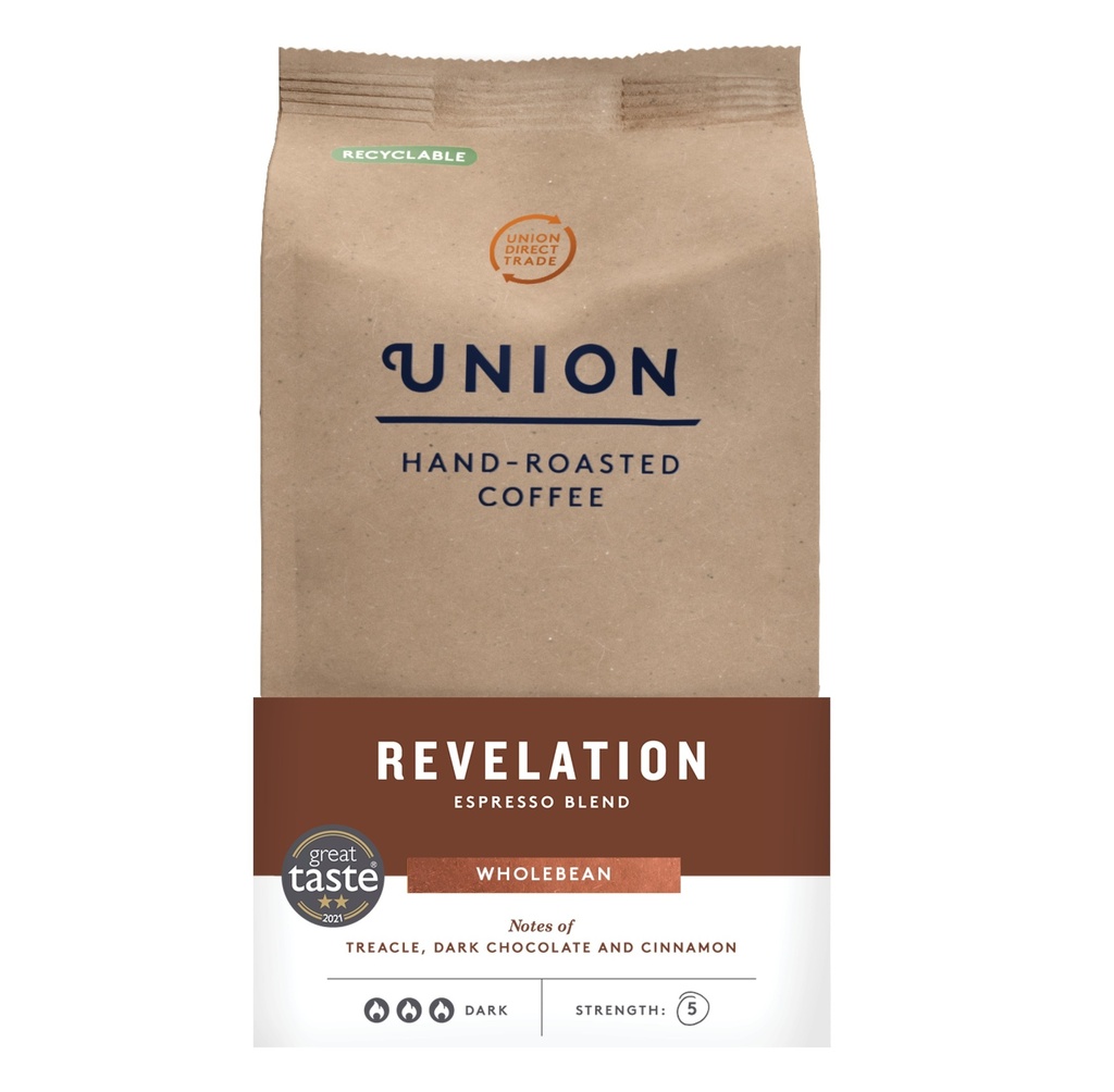 Union Coffee - WHOLE BEAN Revelation X 6 X 200g
