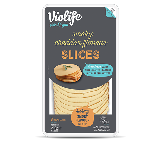 Violife Vegan Cheese - Smoked Slices 200g