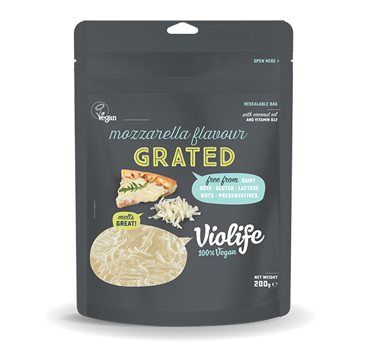 Violife Vegan Cheese - Mozzarella flavour Grated 200g