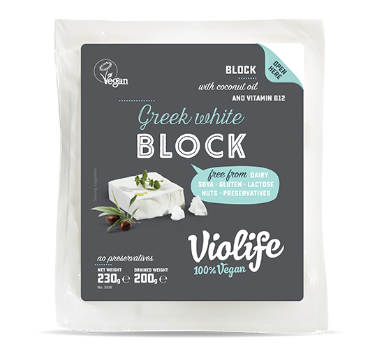 [30% OFF] Violife Vegan Cheese - Feta Greek Salad Block 200g