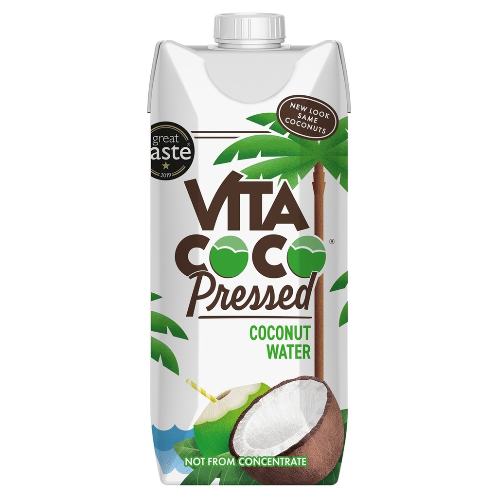 Vita Coco Coconut Water - SMALL Pressed X 12 X 330ml