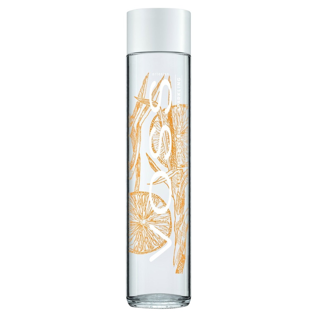 Voss Artesian Water Glass - Sparkling Tangerine Lemongrass X 12 X 375ml