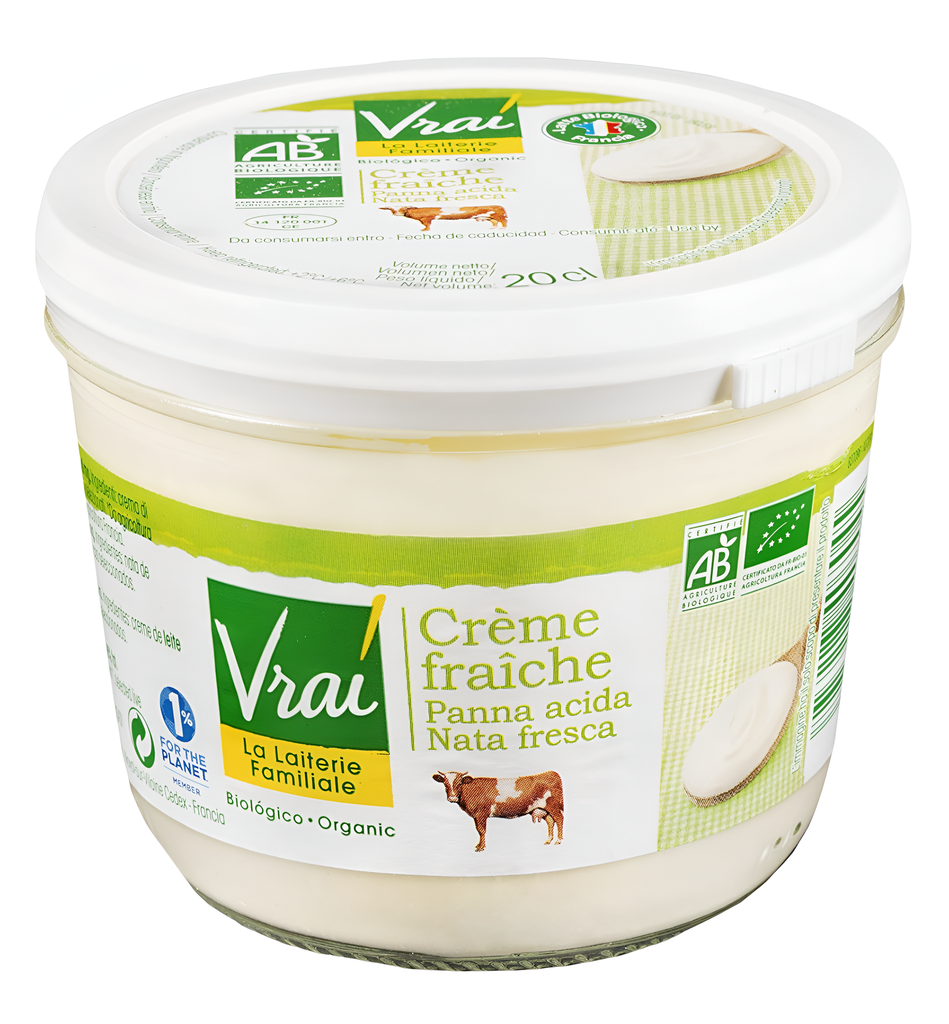 Vrai Organic Cream - Creme Fraiche 200ml