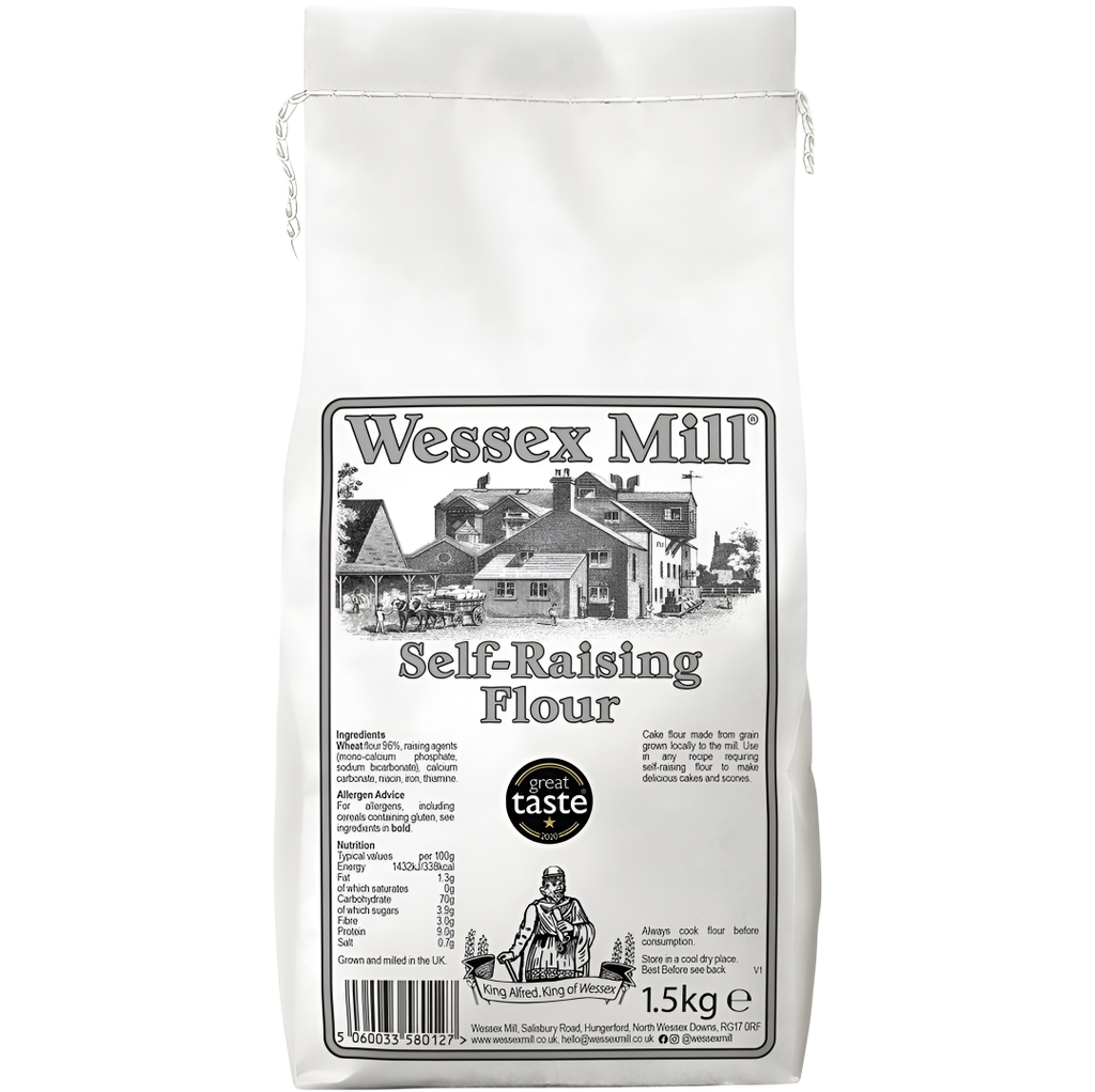 Wessex Mill Flour - Self Raising X 5 X 1.5kg