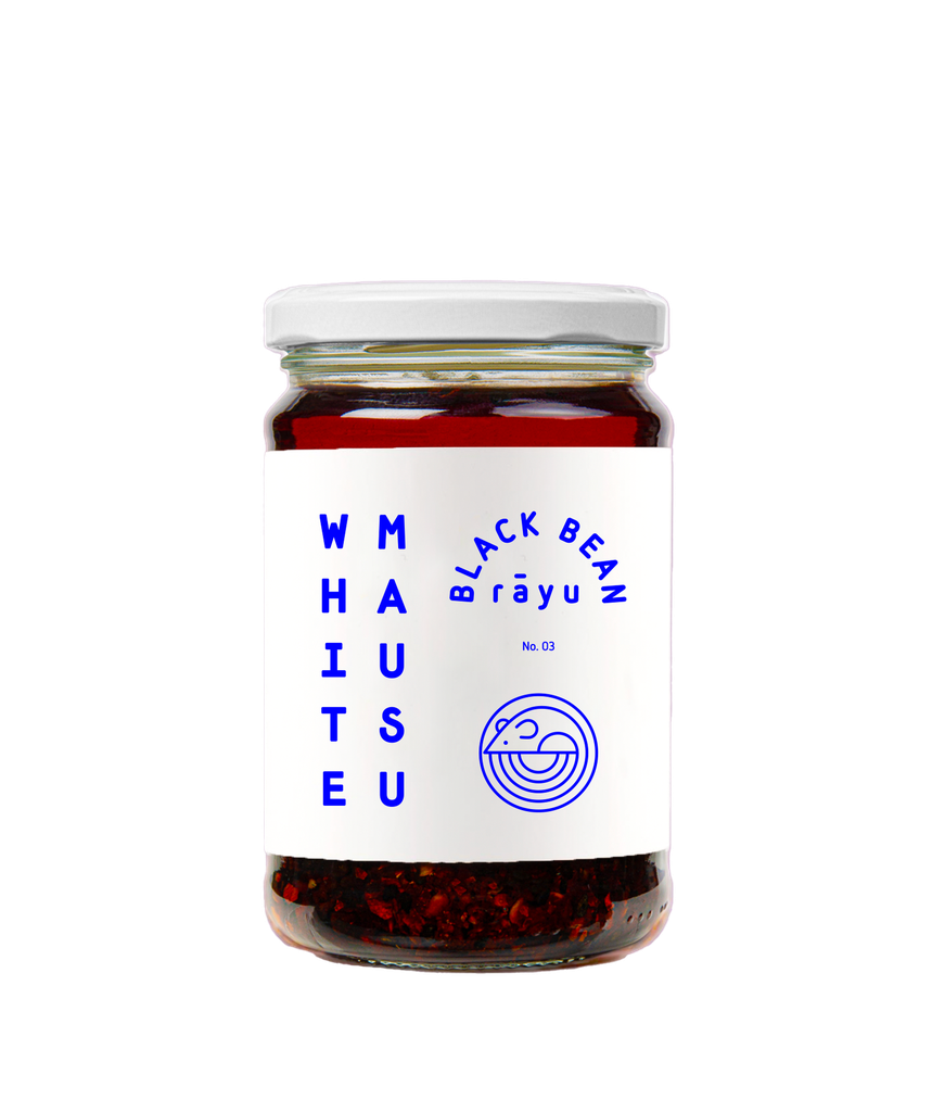 White Mausu - Black Bean Rayu X 6 X 240g