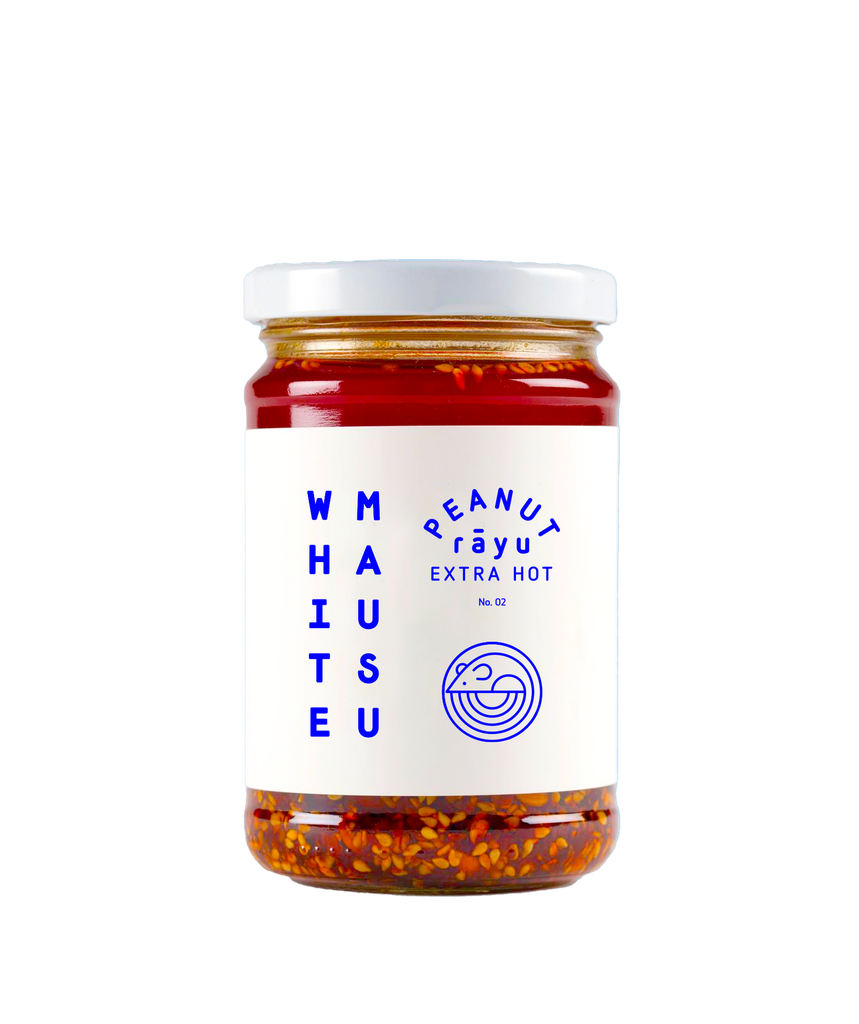 White Mausu - Extra Hot Peanut Rayu X 6 X 240g