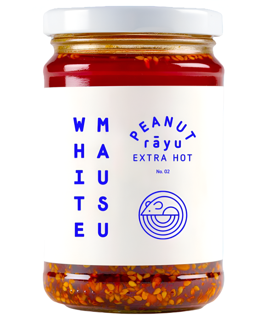 White Mausu - Extra Hot Peanut Rayu X 6 X 240g