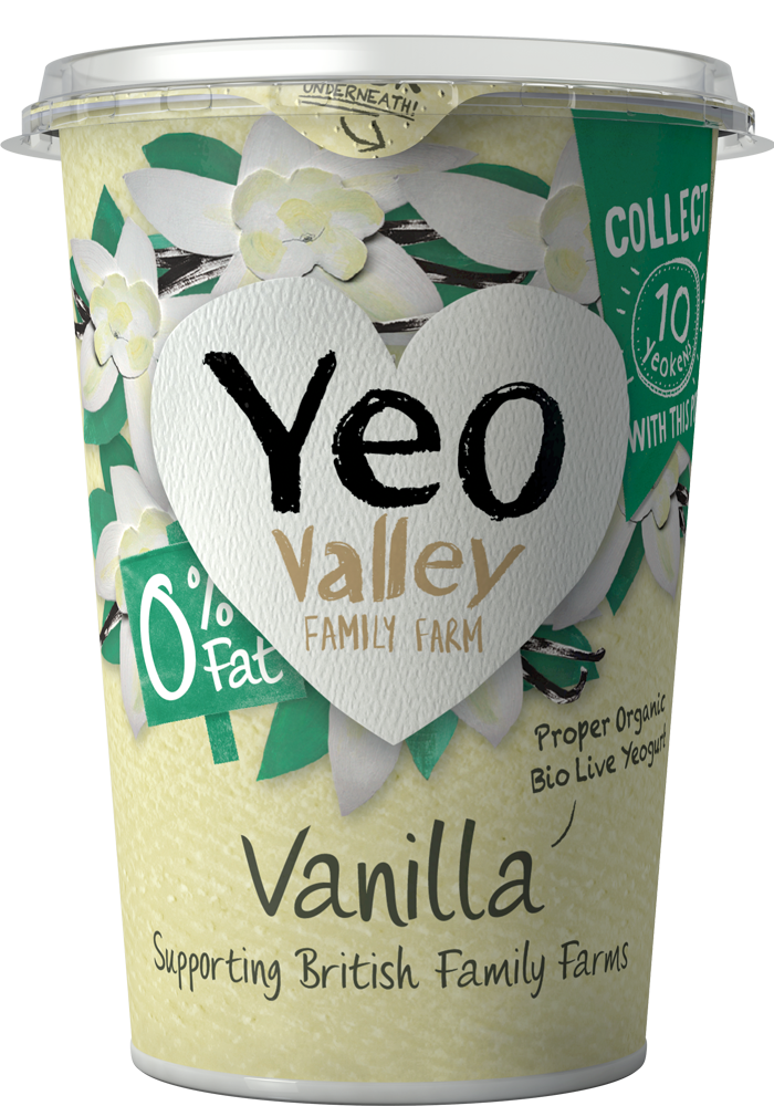 Yeo Valley Organic Fruit Yoghurt - Vanilla 450g