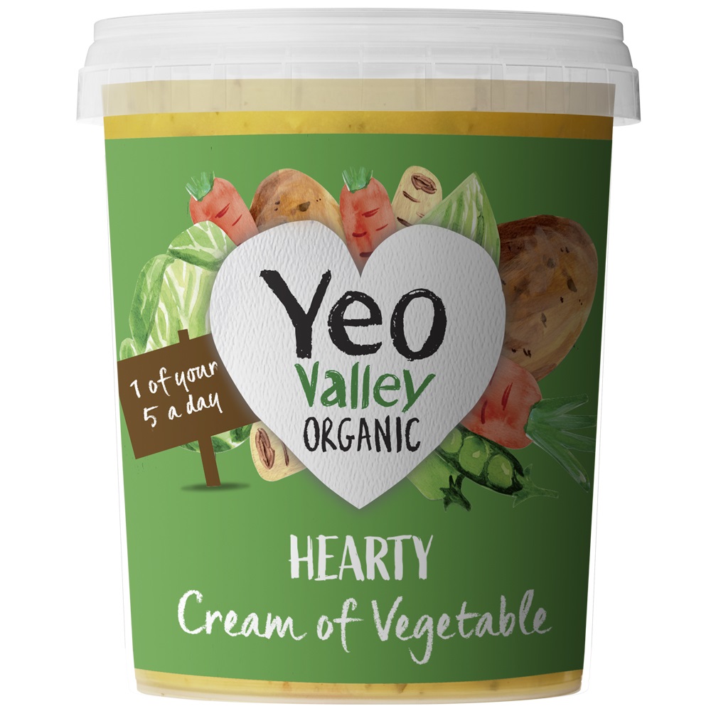 Yeo Valley Organic Soup - Hearty Creamy Vegetable 400g