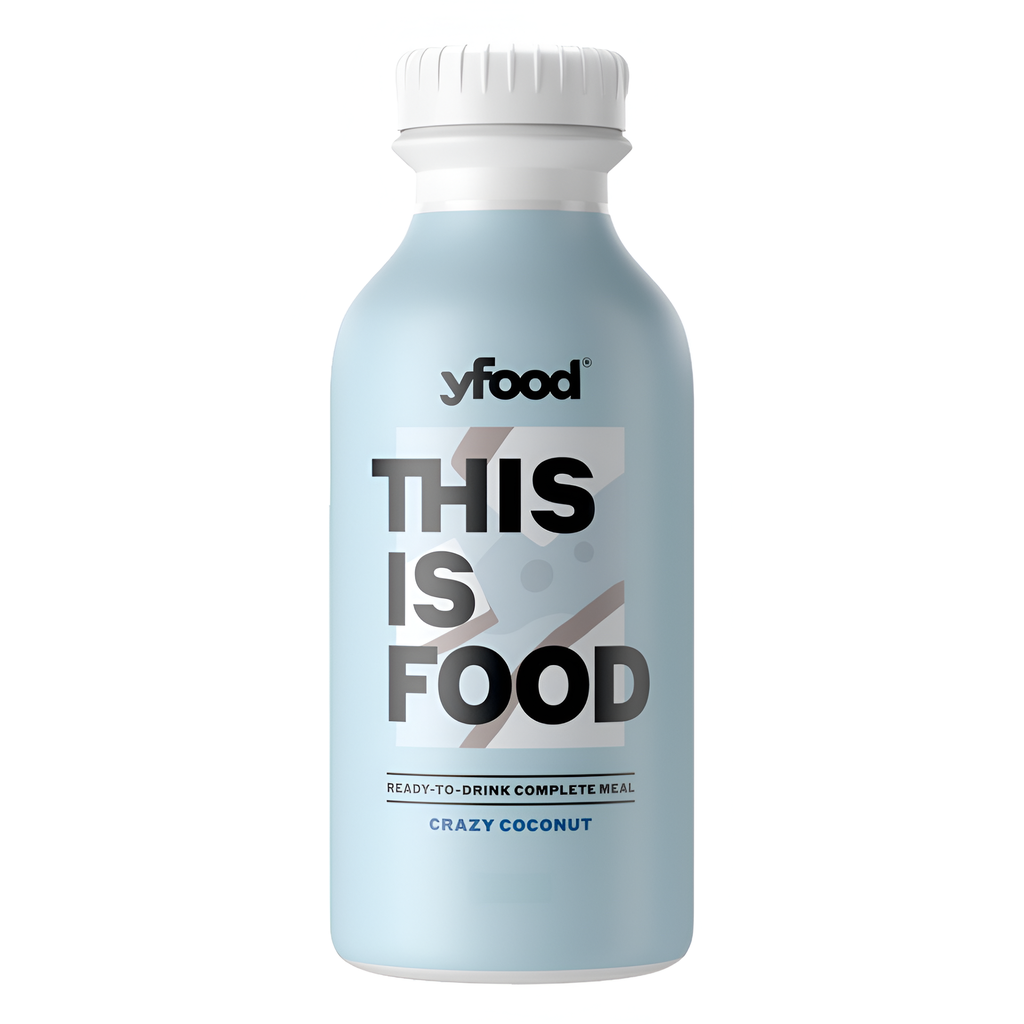 Yfood Meal Replacement Shake - Crazy Coconut X 6 X 500ml