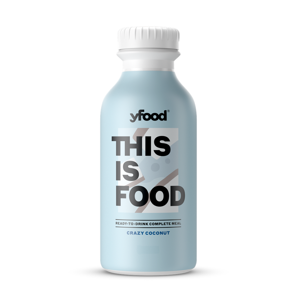 Yfood Meal Replacement Shake - Crazy Coconut X 6 X 500ml