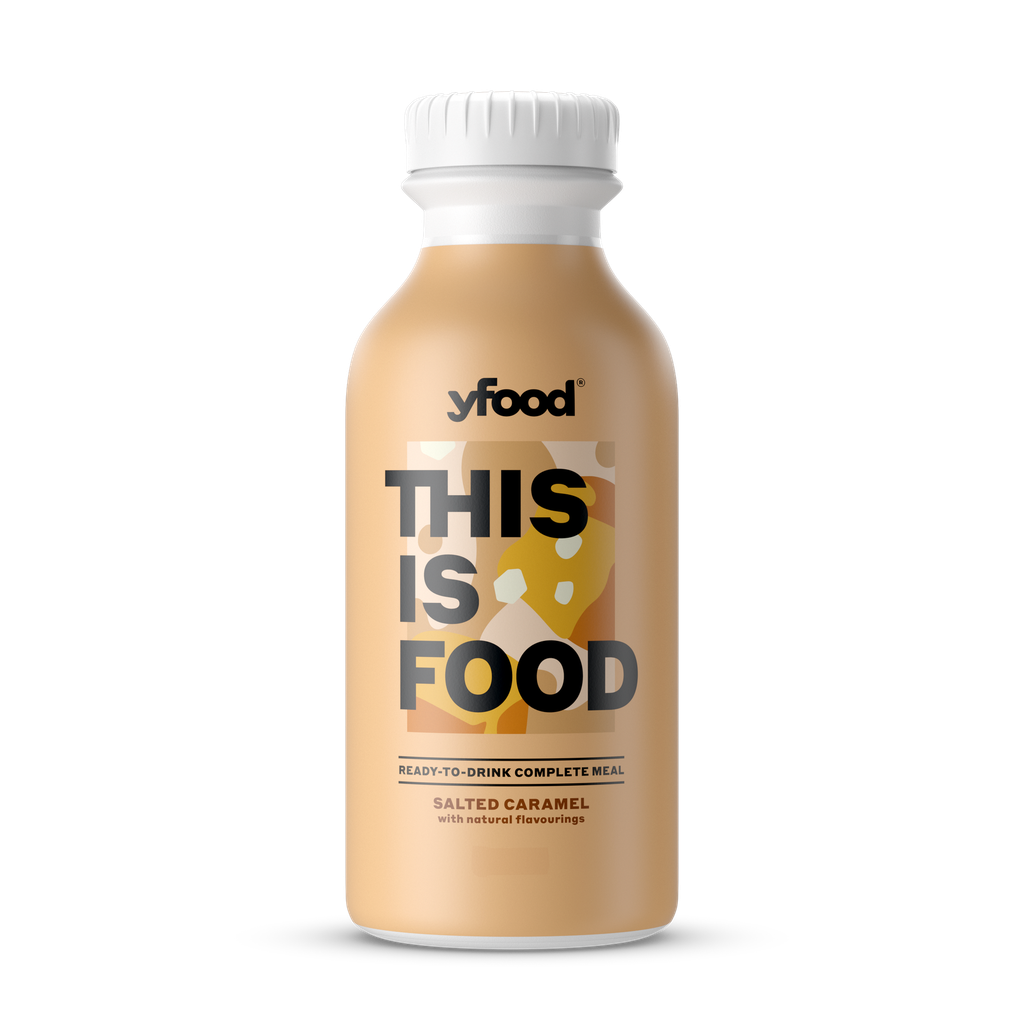 Yfood Meal Replacement Shake - Salted Caramel X 6 X 500ml