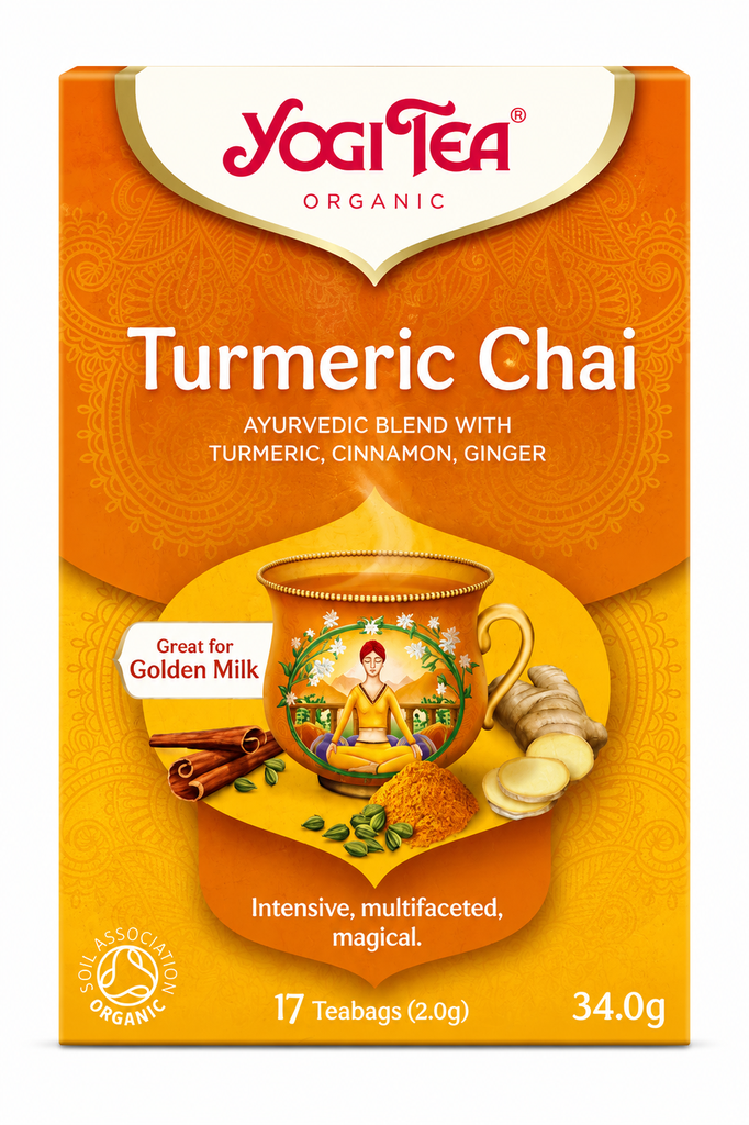 [20% OFF] Yogi Organic Tea - Turmeric Chai X 6 X 17pc
