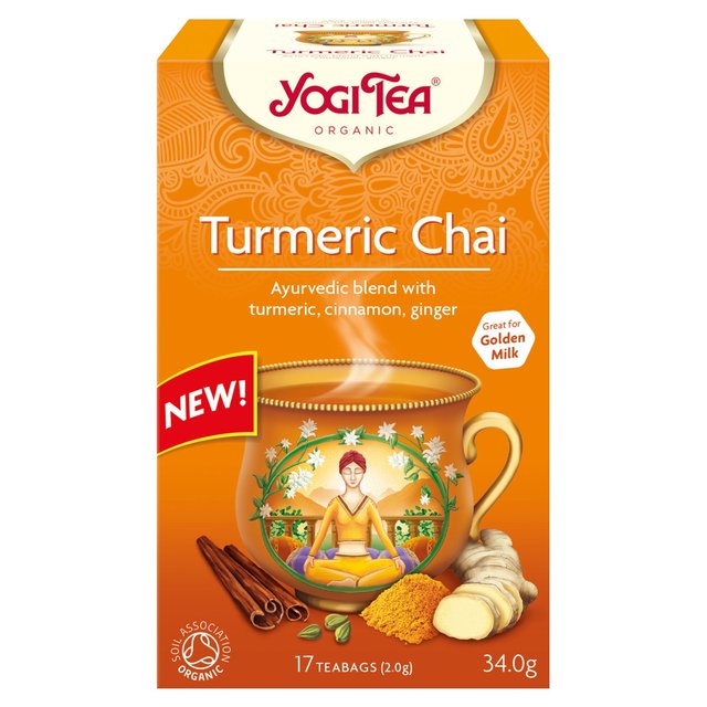 Yogi Organic Tea - Turmeric Chai X 6 X 17pc