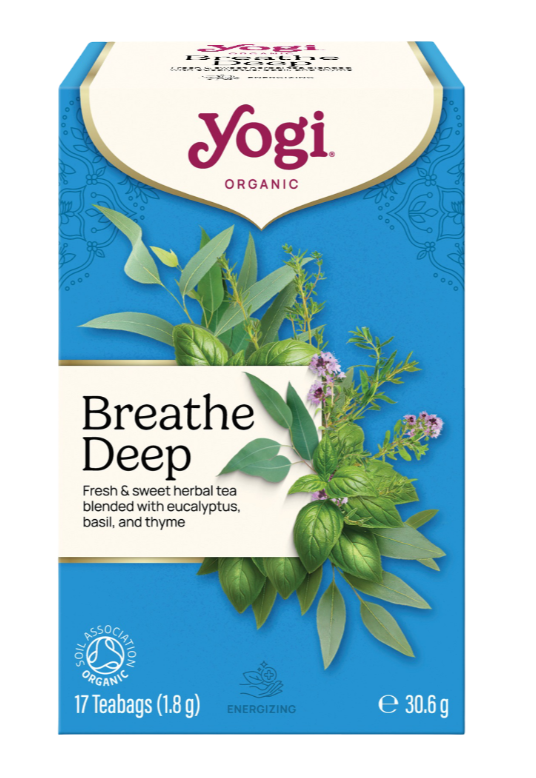 Yogi Organic Tea - Breathe Deep X 6 X 17pc